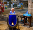 President Margy Tasker-Brown gave a short journey through time